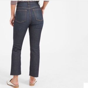 NWT Everlane The Kick Crop Raw Hem (31)